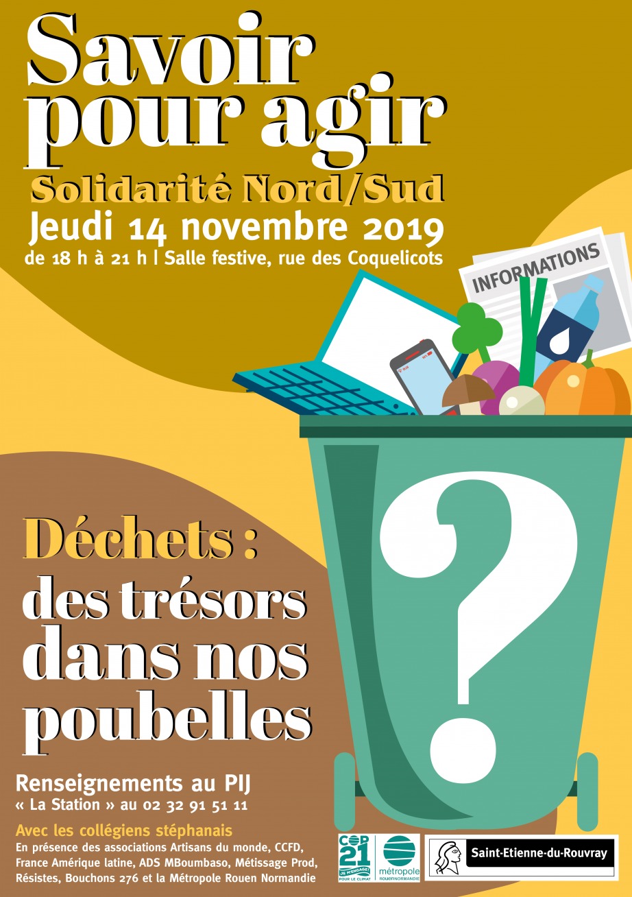 DÉCHETS : DES TRÉSORS DANS NOS POUBELLES
