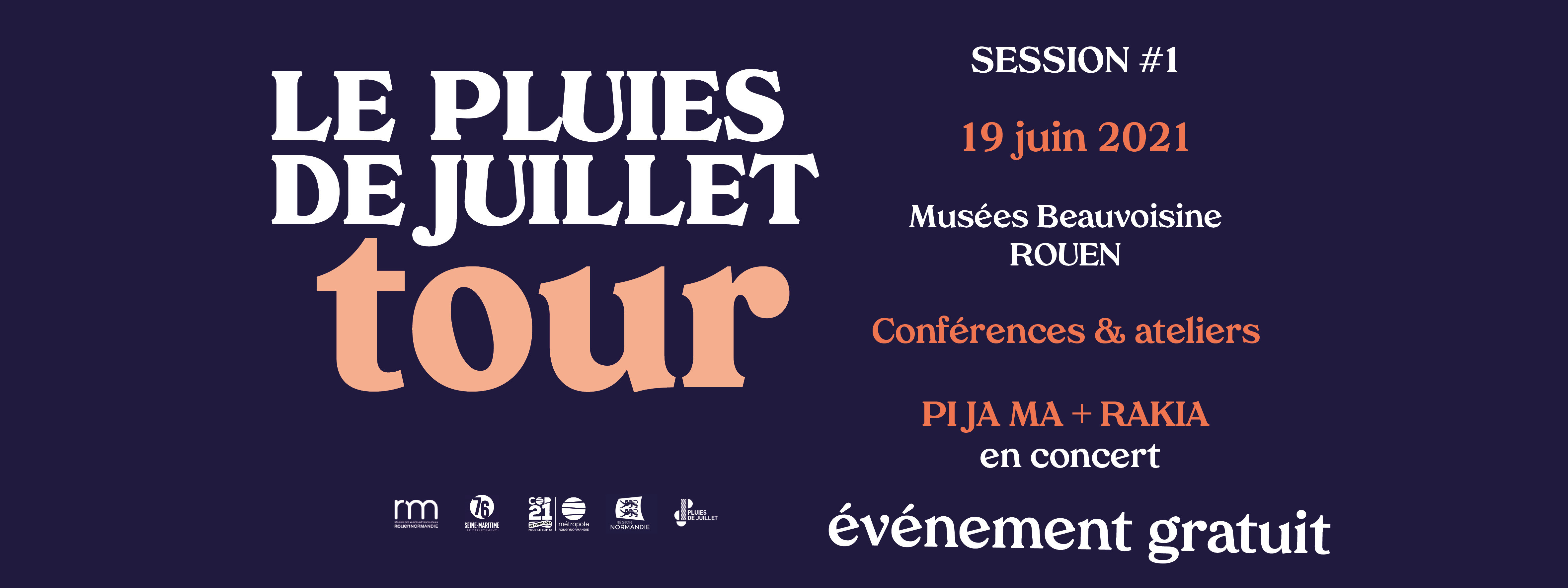 Pluies de Juillet - Village des Transitions / Conférences / Concerts
