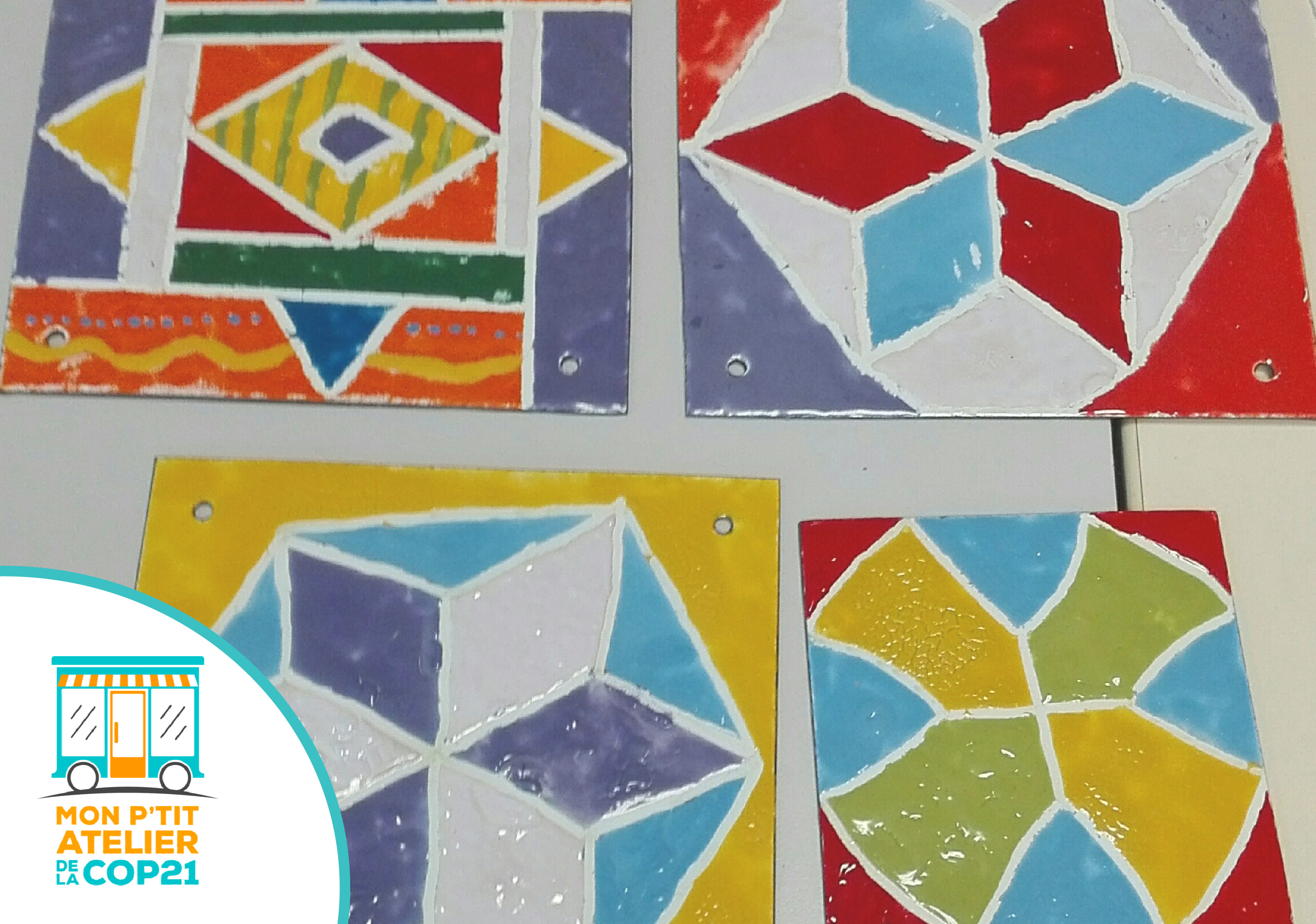 CREATION DE PLAQUES EMAILLEES - REPORTEE