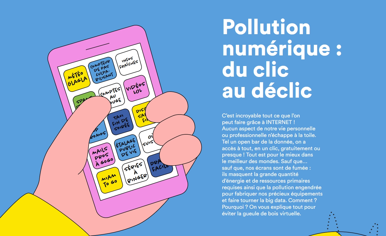 image pollution numerique