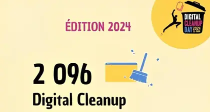 Le bilan du Digital Cleanup Day de 2024