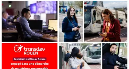 Témoignage de Transdev Rouen, deux ans après sa participation au programme de la Coalition Numérique Responsable