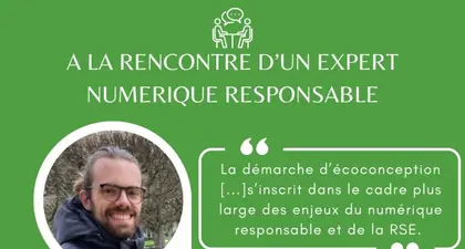 A la rencontre d'un expert NR local : Guillaume Emery, spécialiste de l’écoconception