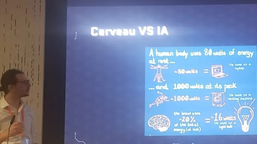 "L'IA peut-elle être frugale?" Conférence de Thomas Solignac