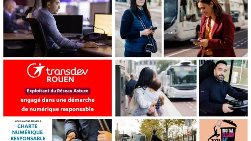 Témoignage de Transdev Rouen, deux ans après sa participation au programme de la Coalition Numérique Responsable